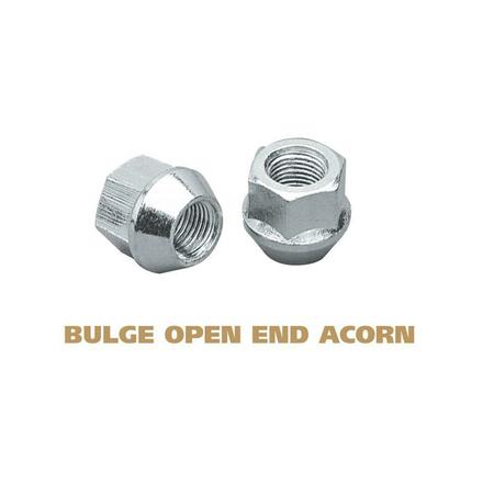 TOPLINE WHEEL Lug Nuts Bulge Acorn 0.75 in. Hex Bulk 14 mm 1.50 Right Hand T42-C1309B34